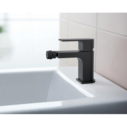 Смеситель для биде AQUATEK Лира AQ1418MB черный матовый